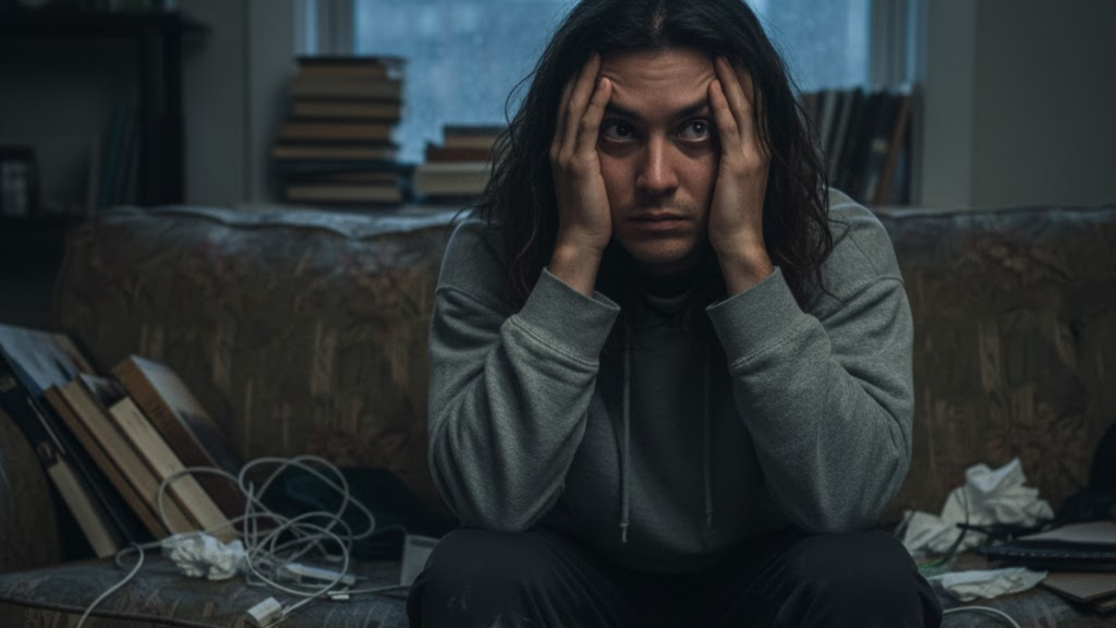 Stressed out and needs break from anxiety.